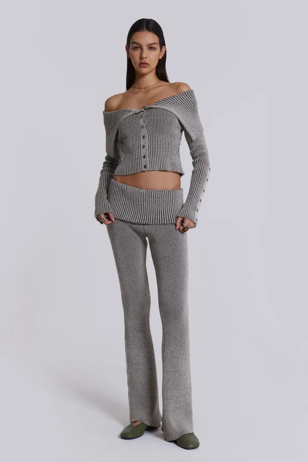 Women Shop Kensu Off The Shoulder Knit Top Jaded London Tops