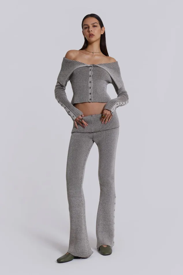 Women Shop Kensu Off The Shoulder Knit Top Jaded London Tops