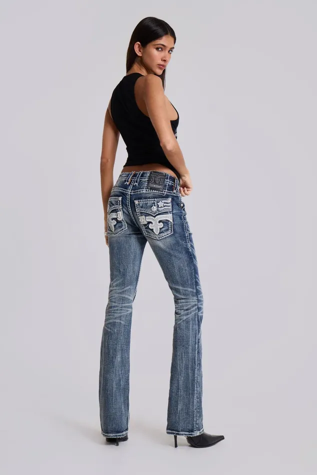 Women Shop Rock Revival Madison Bootcut Jeans Jaded London Tops