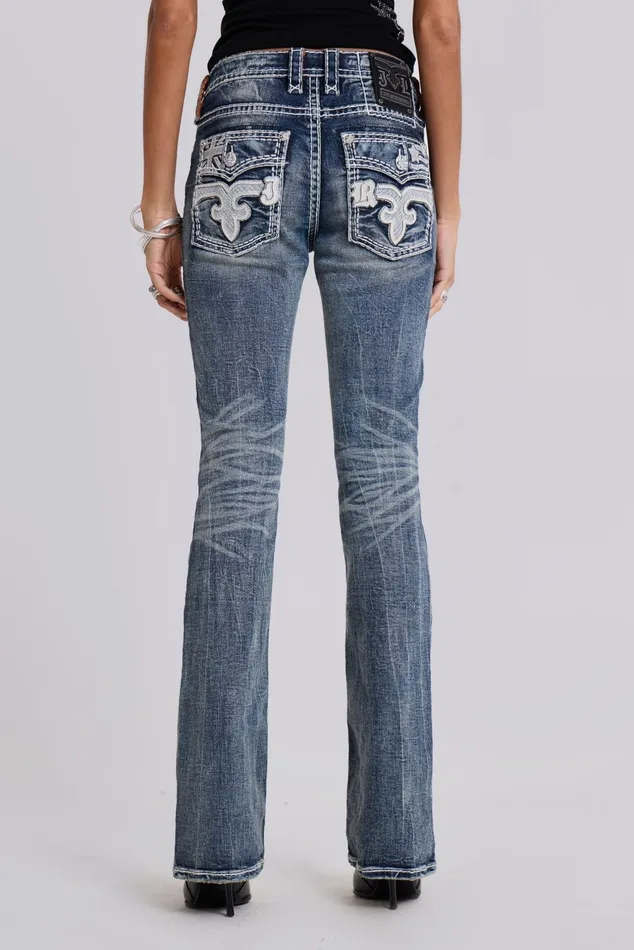 Women Shop Rock Revival Madison Bootcut Jeans Jaded London Tops
