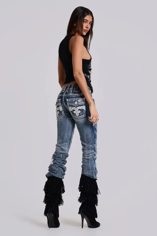 Women Shop Rock Revival Madison Bootcut Jeans Jaded London Tops