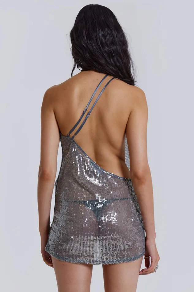 Women Shop Silver Vixen Mini Dress Jaded London Dresses