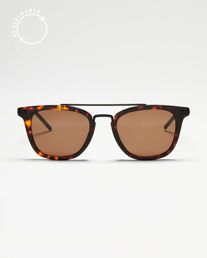 Women Shop Sunglasses PAIGE James Sunglasses 8211 Dark Tortoise