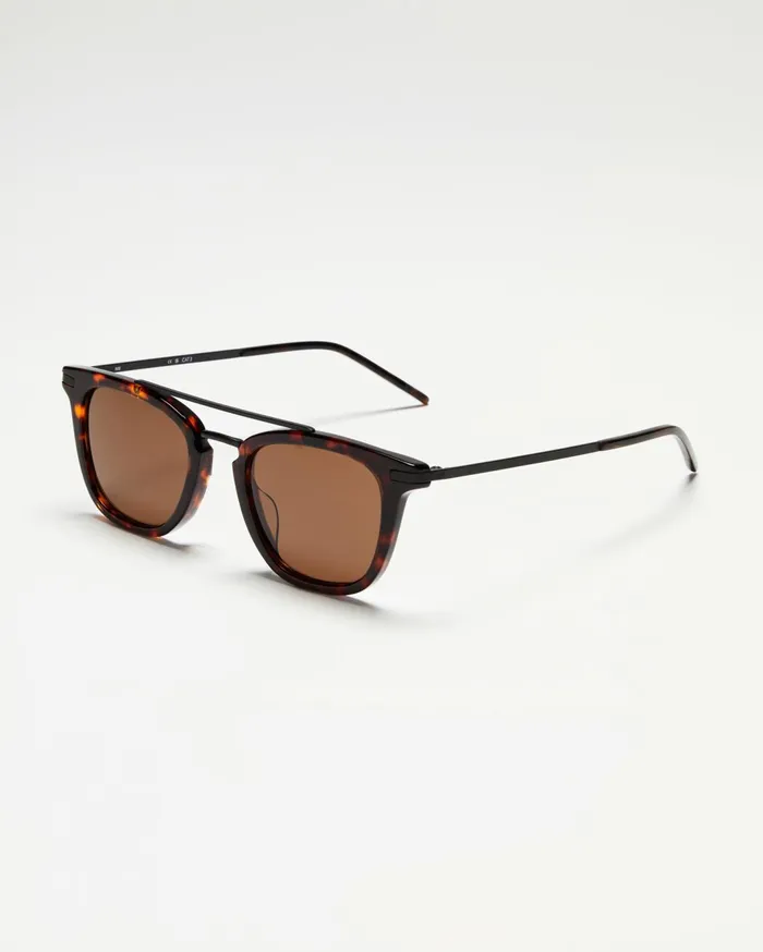 Women Shop Sunglasses PAIGE James Sunglasses 8211 Dark Tortoise