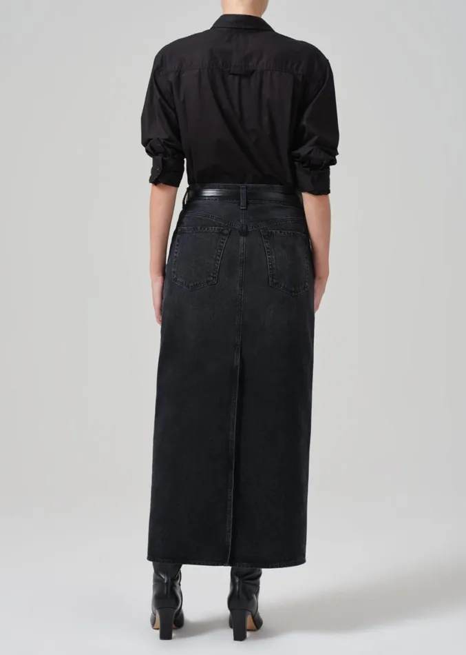 Women Shorts and Skirts Citizens Of Humanity Verona Column Skirt Mezzanote
