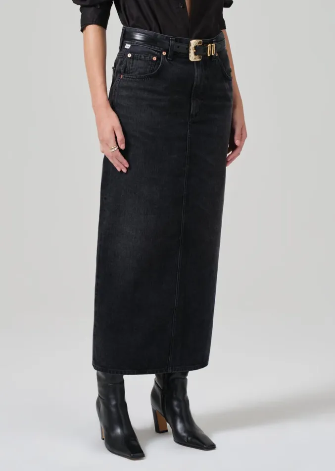 Women Shorts and Skirts Citizens Of Humanity Verona Column Skirt Mezzanote