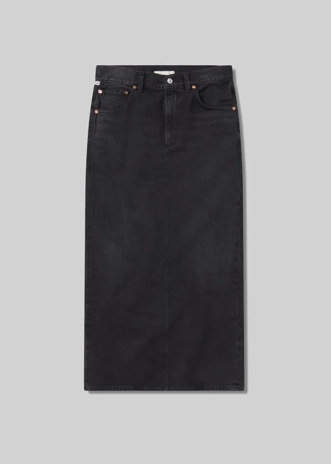 Women Shorts and Skirts Citizens Of Humanity Verona Column Skirt Mezzanote