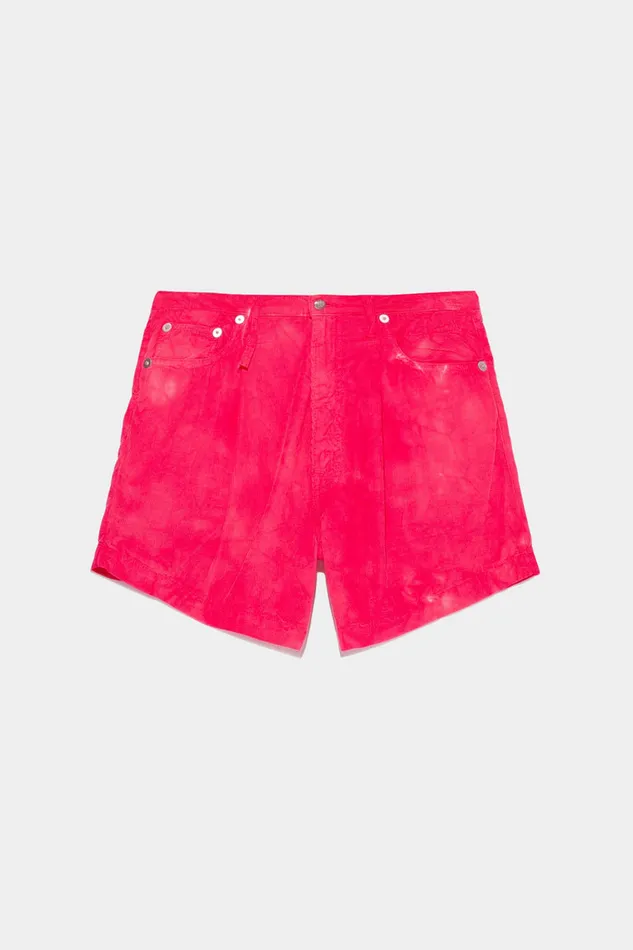 Women ShortsSkirts R13 Damon Pleated Short 8211 Fuchsia