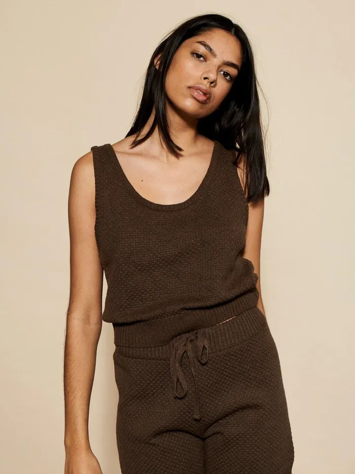 Women Shorts Underprotection KIRSTINE SHORTS BROWN