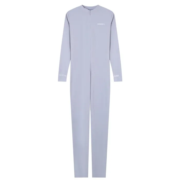 Women Sixth June Paris Dresses and Jumpsuits Ribbed Playsuit Logo Purple Women Sixth June Paris Dresses and Jumpsuits Ribbed Playsuit Logo Purple