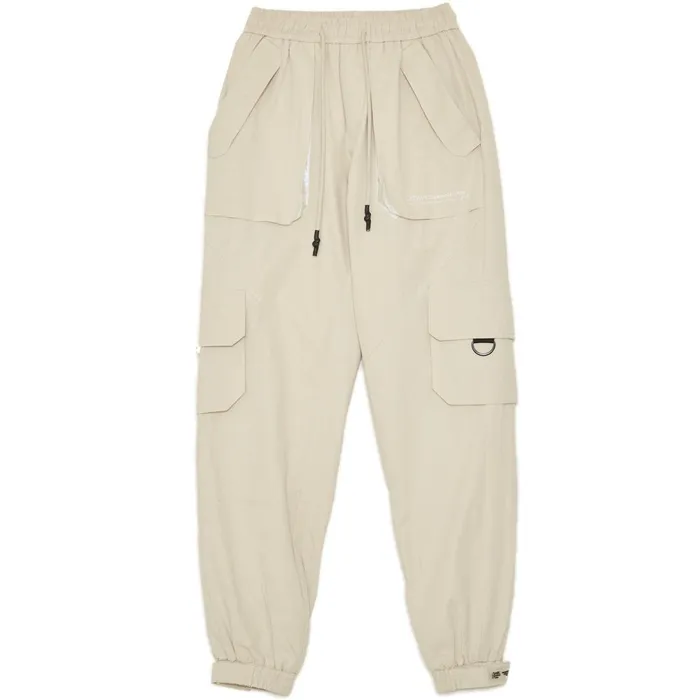 Women Sixth June Paris Pants Joggers Leggings Large Cargo Pants Beige Women Sixth June Paris Pants Joggers Leggings Large Cargo Pants Beige