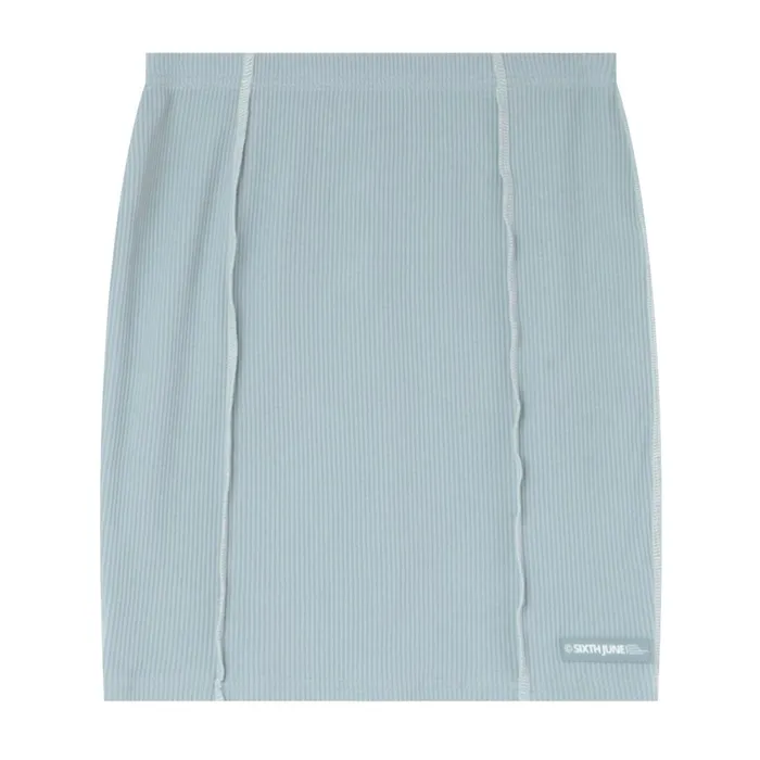 Women Sixth June Paris Shorts Skirts Overcast Seams Skirt Blue Women Sixth June Paris Shorts Skirts Overcast Seams Skirt Blue