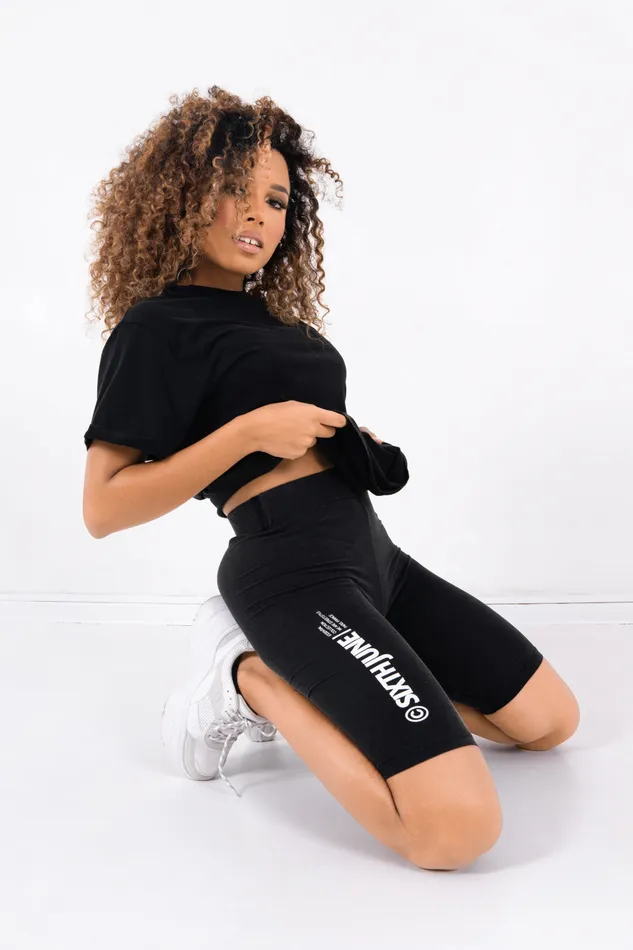 Women Sixth June Paris Shorts Skirts Semilong Cycling Black Women Sixth June Paris Shorts Skirts Semilong Cycling Black