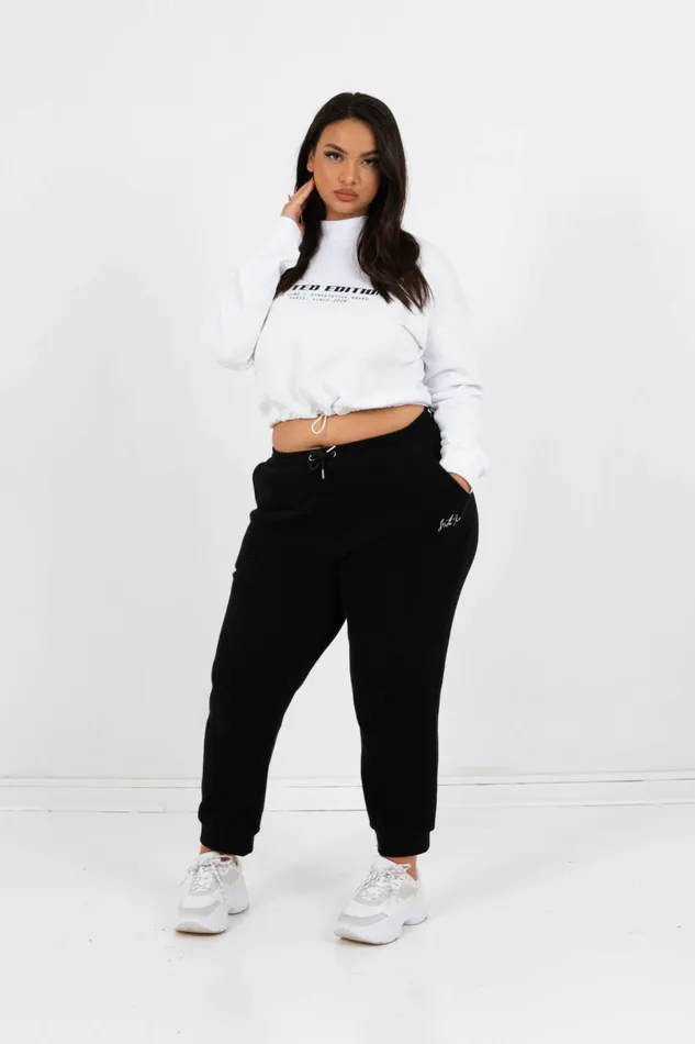 Women Sixth June Paris Sweats Knitwear Limited Edition Sweatshirt Curve White Women Sixth June Paris Sweats Knitwear Limited Edition Sweatshirt Curve White