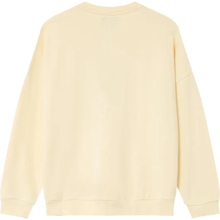 Women Sixth June Paris Sweats Knitwear Tone On Tone Sweatshirt Yellow Women Sixth June Paris Sweats Knitwear Tone On Tone Sweatshirt Yellow