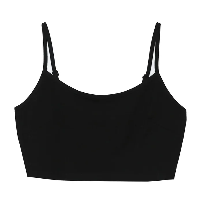 Women Sixth June Paris Tshirts Bodysuits Tops Logo Straps Bra Black Women Sixth June Paris Tshirts Bodysuits Tops Logo Straps Bra Black