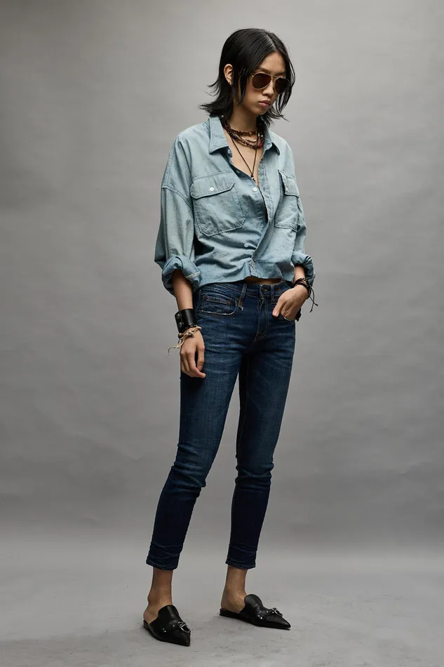 Women Skinny R13 Boy Skinny 8211 Howell Indigo Women Skinny R13 Boy Skinny 8211 Howell Indigo