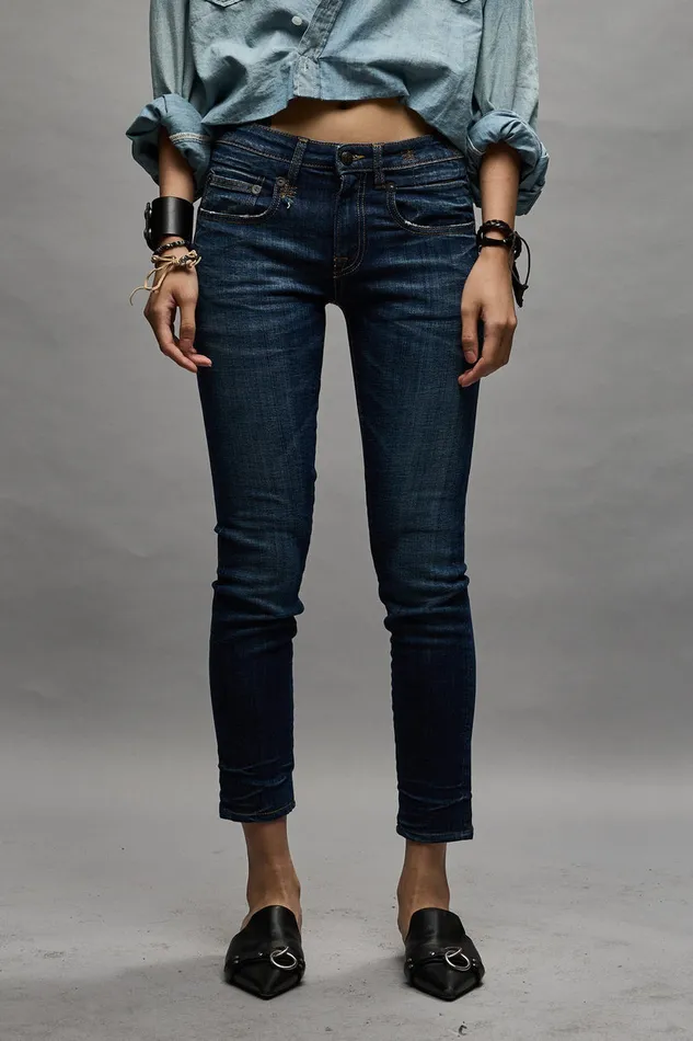 Women Skinny R13 Boy Skinny 8211 Howell Indigo Women Skinny R13 Boy Skinny 8211 Howell Indigo