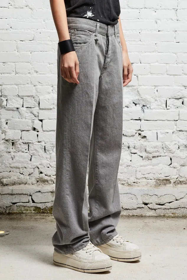 Women Skinny R13 Lemmy Slim Jean 8211 Rinse Grey
