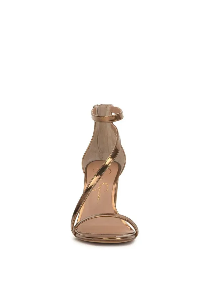 Women Sloyan High Heel Sandal In Bronze Jessica Simpson Sandals