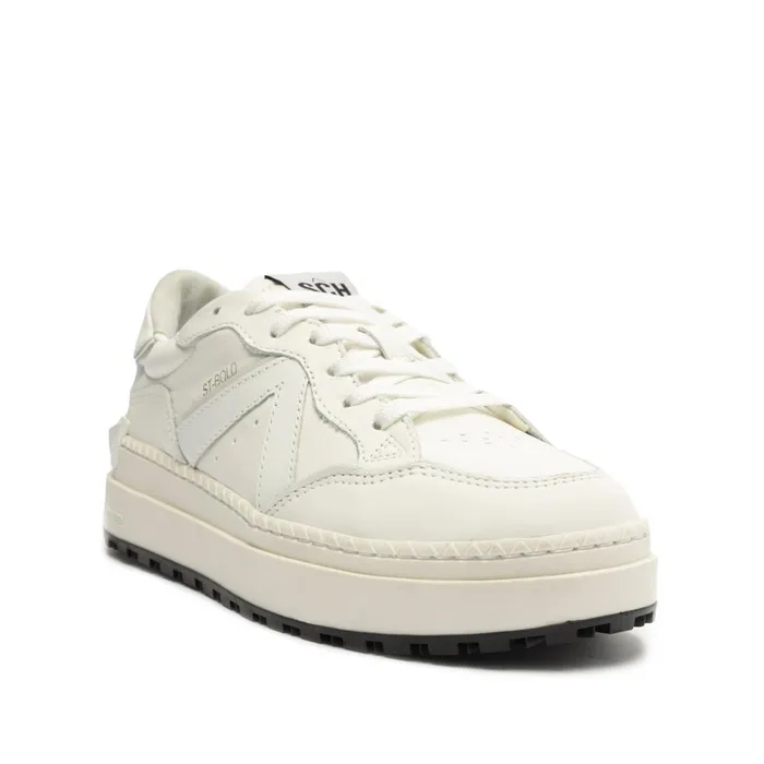 Women STBOLD Leather Sneaker White Schutz Shoes Sneakers