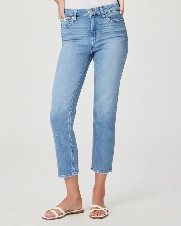 Women Straight PAIGE Cindy Crop Straight Jean 8211 Persona