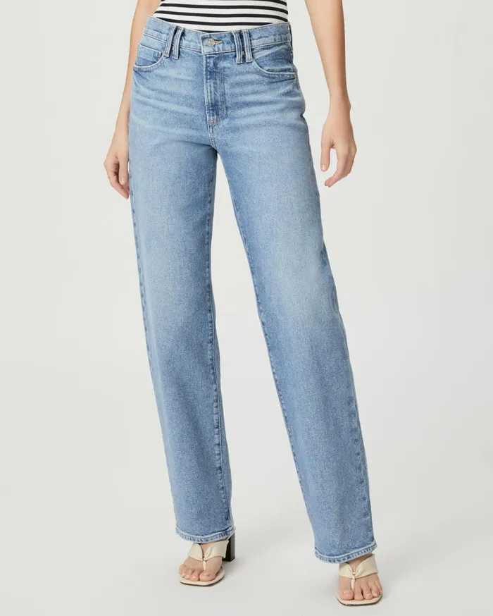 Women Straight PAIGE Serena Straight Jean 8211 Leela Distressed Women Straight PAIGE Serena Straight Jean 8211 Leela Distressed
