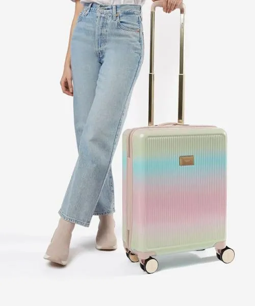 Women Suitcases Travel Bags and Luggage Dune London Olive Cabin 8211 Multi Multi
