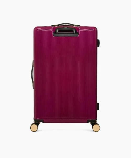 Women Suitcases Travel Bags and Luggage Dune London Olive Large 8211 Dark Pink Pink