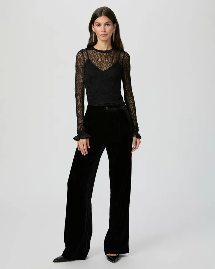 Women Sweaters and Sweatshirts PAIGE Ciera Top 8211 Black Women Sweaters and Sweatshirts PAIGE Ciera Top 8211 Black