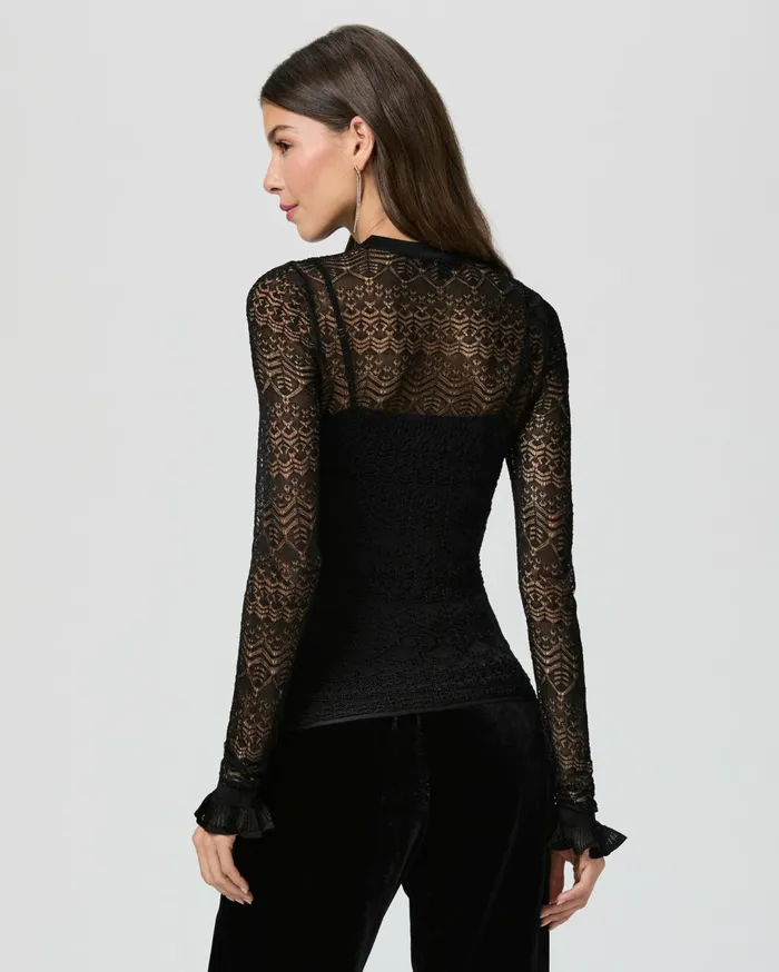 Women Sweaters and Sweatshirts PAIGE Ciera Top 8211 Black Women Sweaters and Sweatshirts PAIGE Ciera Top 8211 Black