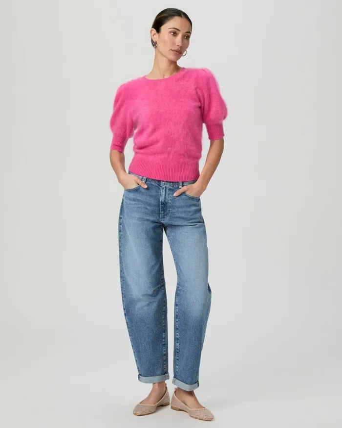 Women Sweaters and Sweatshirts PAIGE Gladiolus Sweater 8211 Cherries Jubilee Cashmere Women Sweaters and Sweatshirts PAIGE Gladiolus Sweater 8211 Cherries Jubilee Cashmere
