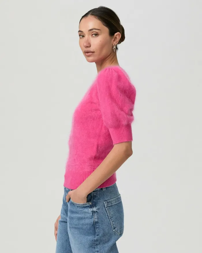 Women Sweaters and Sweatshirts PAIGE Gladiolus Sweater 8211 Cherries Jubilee Cashmere Women Sweaters and Sweatshirts PAIGE Gladiolus Sweater 8211 Cherries Jubilee Cashmere