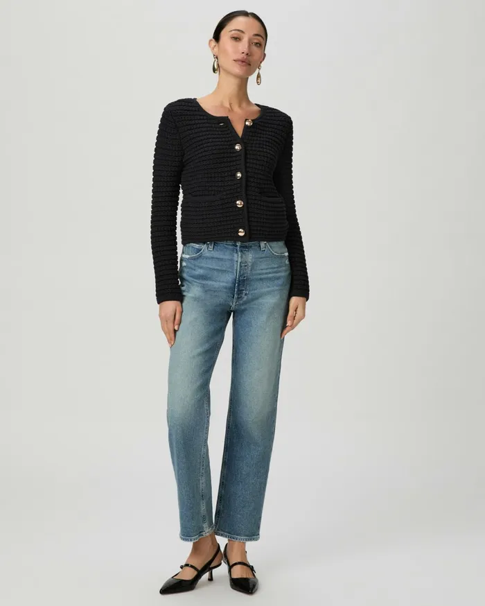 Women Sweaters and Sweatshirts PAIGE Oberon Cardigan 8211 Black Women Sweaters and Sweatshirts PAIGE Oberon Cardigan 8211 Black