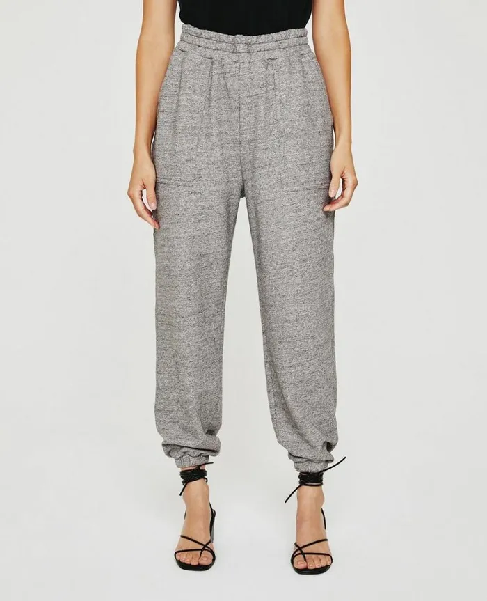 Women Sweatpants AG Jeans Nova Sweatpant Heather Grey Women Sweatpants AG Jeans Nova Sweatpant Heather Grey
