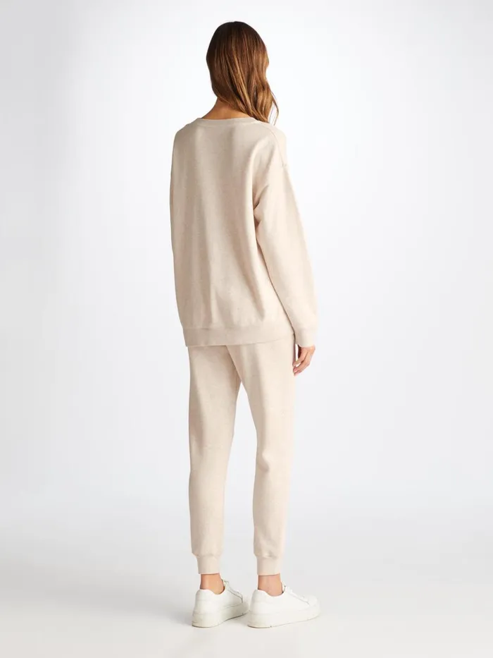 Women Sweatpants Quinn Cotton Modal Stretch Oat Derek Rose Casual Pants