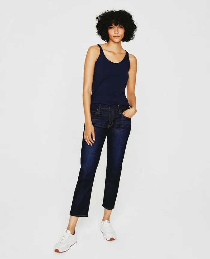 Women Tees and Tanks AG Jeans Jagger Tank Deep Navy Women Tees and Tanks AG Jeans Jagger Tank Deep Navy