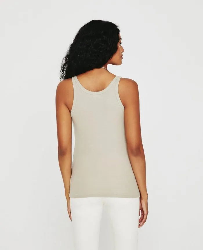 Women Tees and Tanks AG Jeans Jaxon Tank Dry Dust Women Tees and Tanks AG Jeans Jaxon Tank Dry Dust