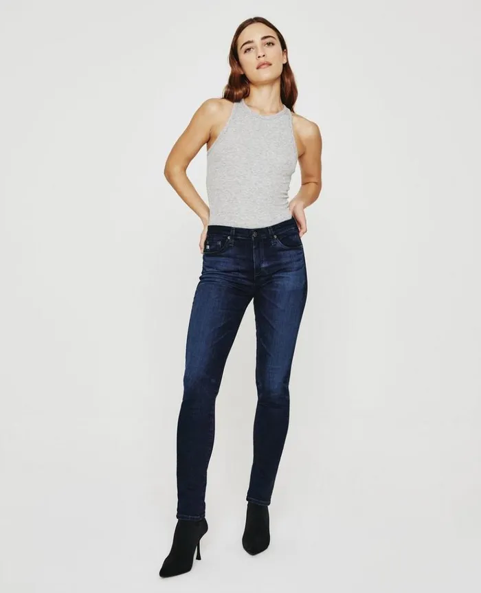 Women Tees and Tanks AG Jeans Orso Tank Heather Grey Women Tees and Tanks AG Jeans Orso Tank Heather Grey