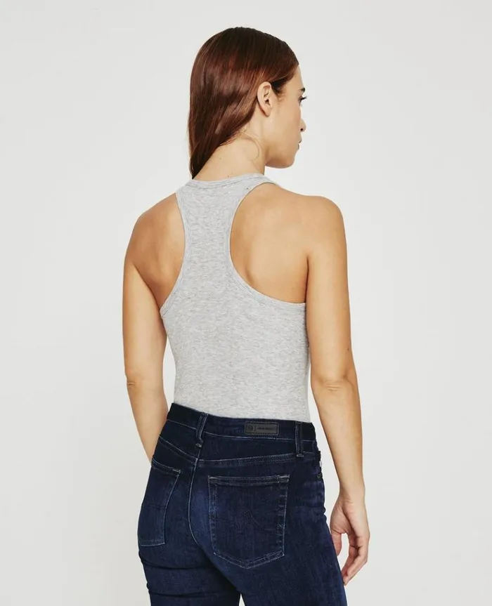 Women Tees and Tanks AG Jeans Orso Tank Heather Grey Women Tees and Tanks AG Jeans Orso Tank Heather Grey