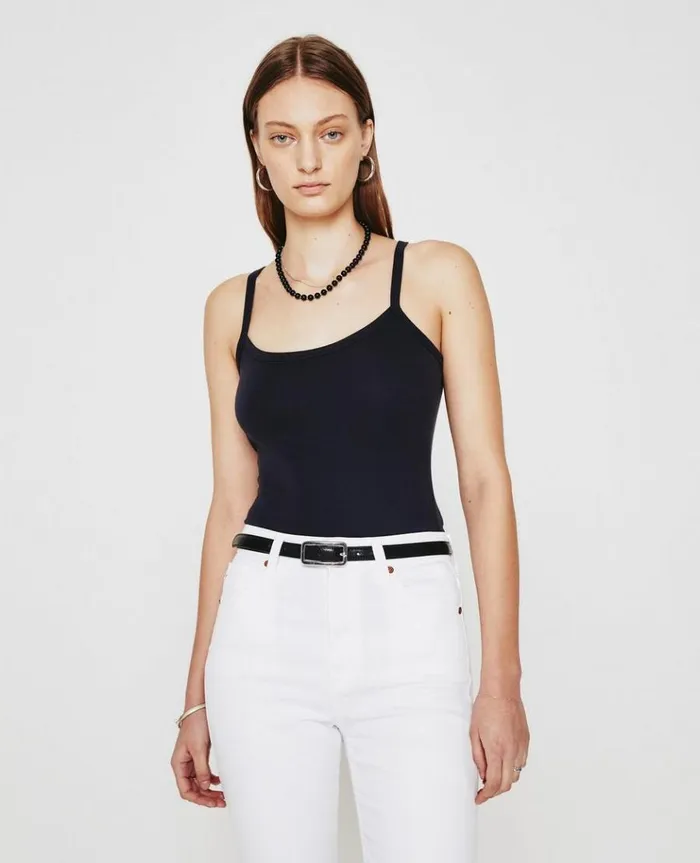 Women Tees and Tanks AG Jeans Wittney Tank ExBlack