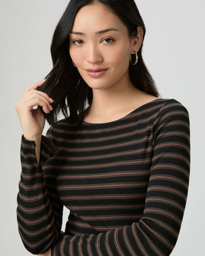 Women Tees and Tanks PAIGE Lucina Top 8211 Black Multi Women Tees and Tanks PAIGE Lucina Top 8211 Black Multi
