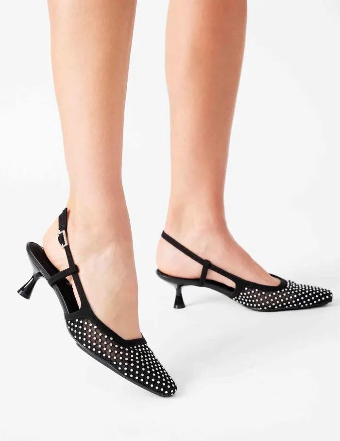 Women Thia Pump Crystals Anne Klein Heels