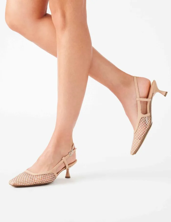 Women Thia Pump Crystals Anne Klein Heels