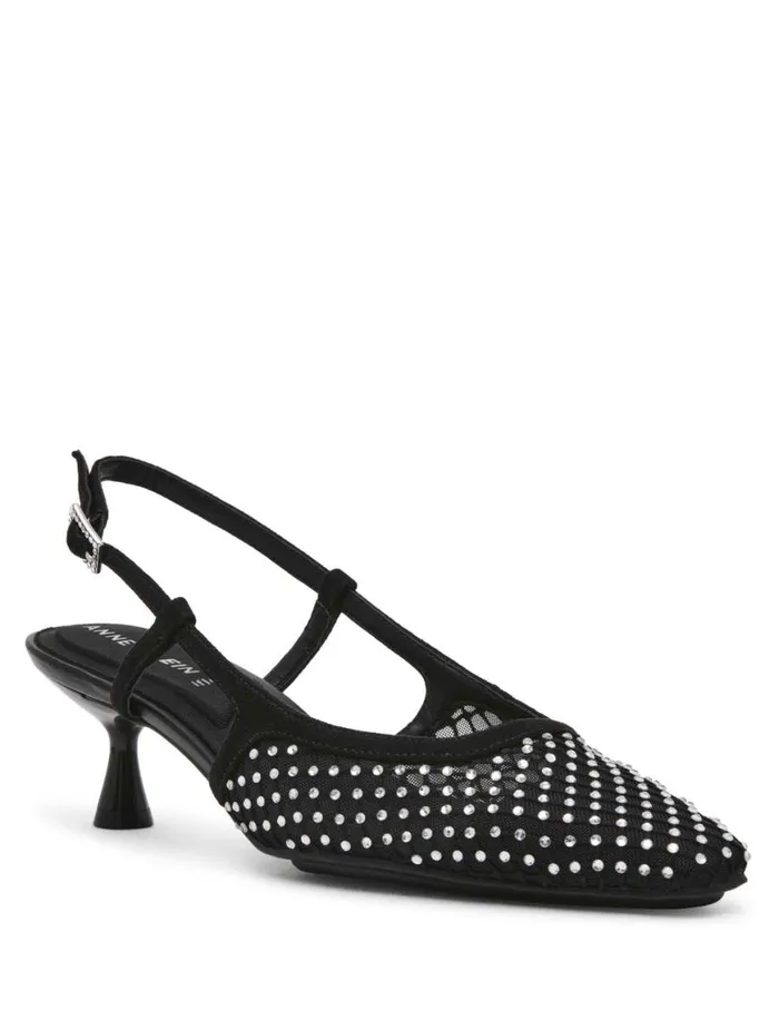 Women Thia Pump Crystals Anne Klein Heels