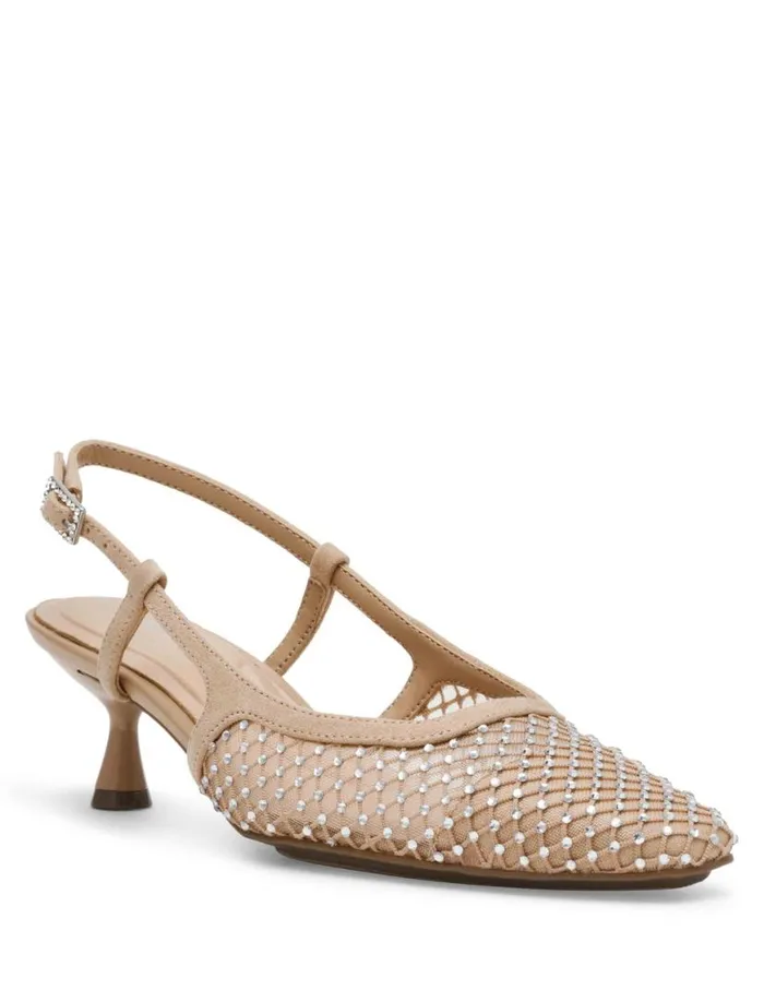 Women Thia Pump Crystals Anne Klein Heels