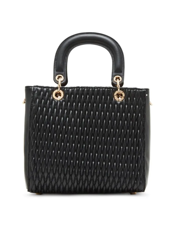 Women Top Handle Satchel Black Anne Klein Crossbody Bags