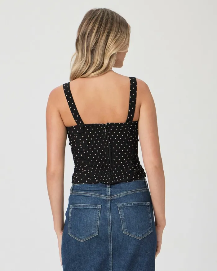 Women Tops and Blouses PAIGE Bergamot Cami 8211 BlackCafe Women Tops and Blouses PAIGE Bergamot Cami 8211 BlackCafe