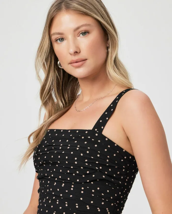 Women Tops and Blouses PAIGE Bergamot Cami 8211 BlackCafe Women Tops and Blouses PAIGE Bergamot Cami 8211 BlackCafe