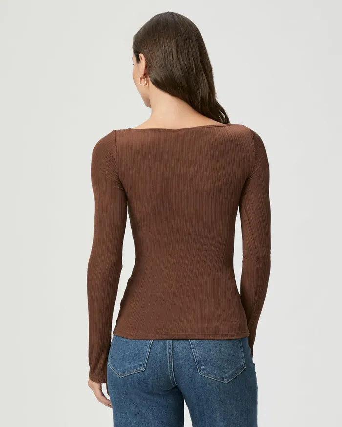 Women Tops and Blouses PAIGE Lucina Top 8211 Landslide Women Tops and Blouses PAIGE Lucina Top 8211 Landslide
